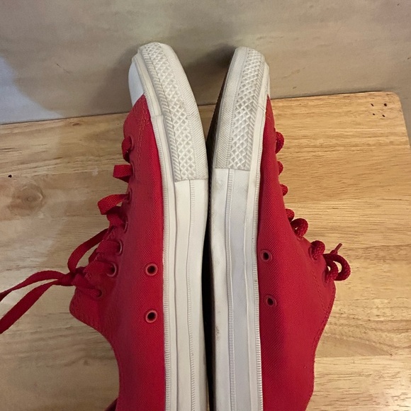 Converse Chuck Taylor All Star II Ox, Salsa Red, Men's - Picture 6 of 15
